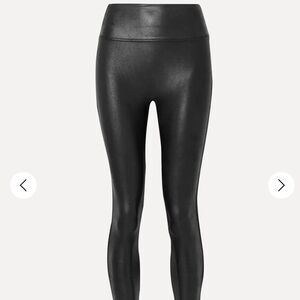 SPANX SPANXshape™ stretch leggings Black Shiny Leggings large